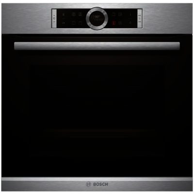 Bosch Serie 8 HBG634BS1B Built In Single Oven in Brushed Steel Bosch Serie 8 HBG634BS1B Built In Single Oven in Brushed Steel